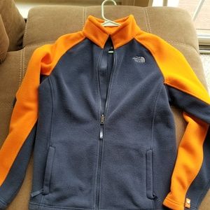 Boys Nearly new North face fleece jacket sz xl